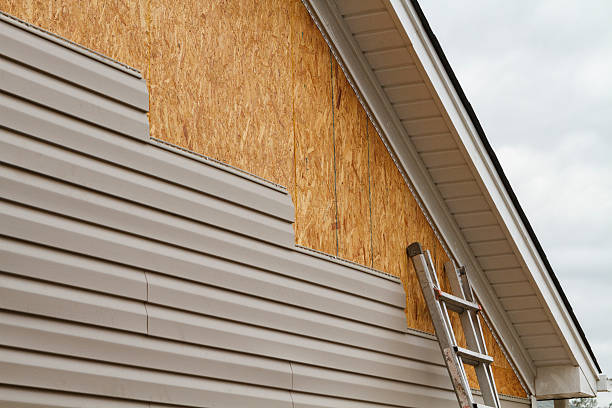 Professional Wood Siding technician working in Westville, IN